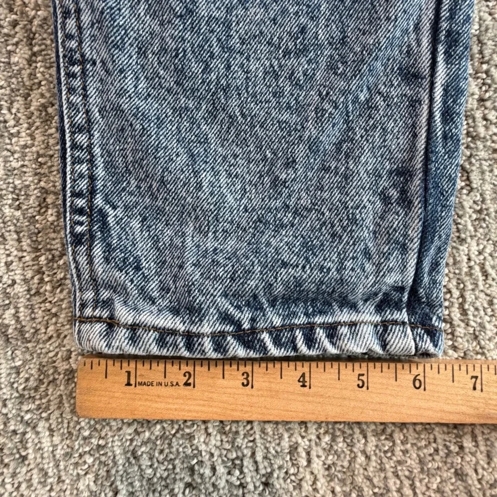 Lee Riders Jeans Women 30 Blue‎ Acid Wash High Waisted Tapered Leg Vintage 90s